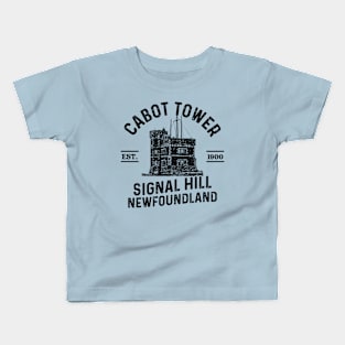 Cabot Tower || Signal Hill || || Newfoundland and Labrador || Gifts || Souvenirs || Clothing Kids T-Shirt